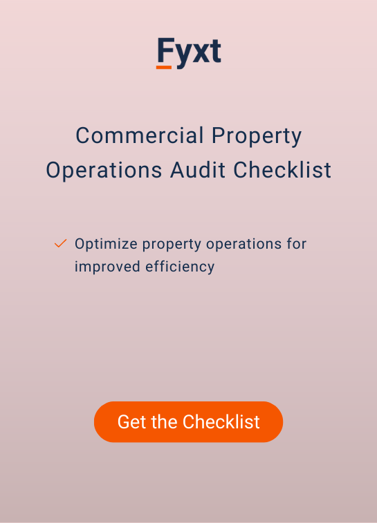 Commercial Property Operations Audit Checklist Banner