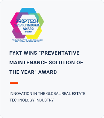 Fyxt wins award